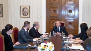 Президентът Румен Радев се срещна със заместник министър председателя и министър