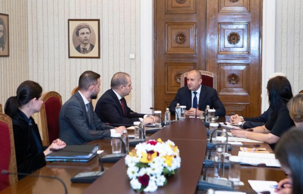 Президентът Румен Радев се срещна със заместник министър-председателя и министър