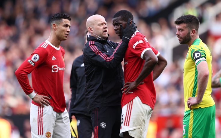 Погба побесня след удара от Магуайър (видео)