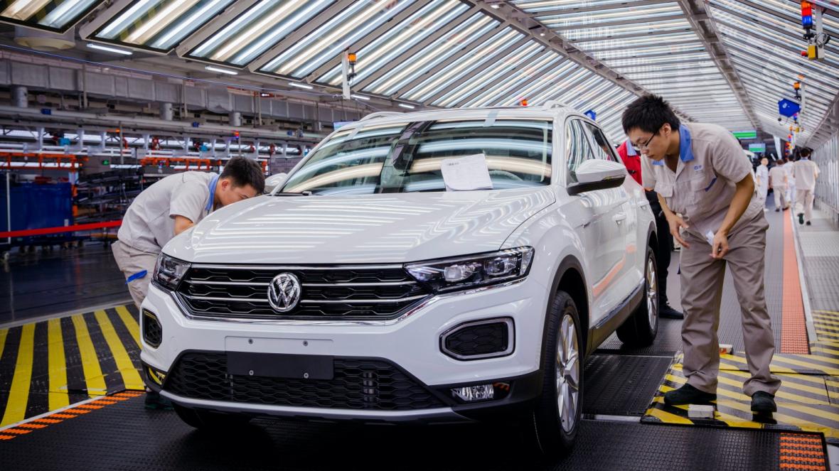 Volkswagen завод Китай