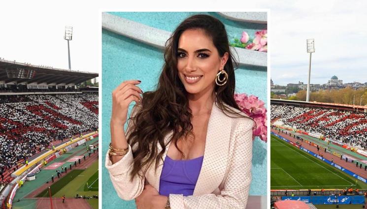 Партизан - Най-красивата синоптичка в Сърбия продължава да дере гърло за Партизан