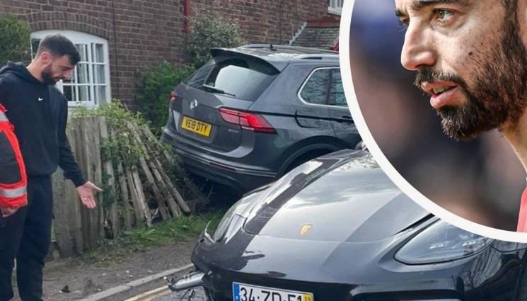 Манчестър Юнайтед - Ужас! Звезда на Манчестър Юнайтед катастрофира с лъскавото си