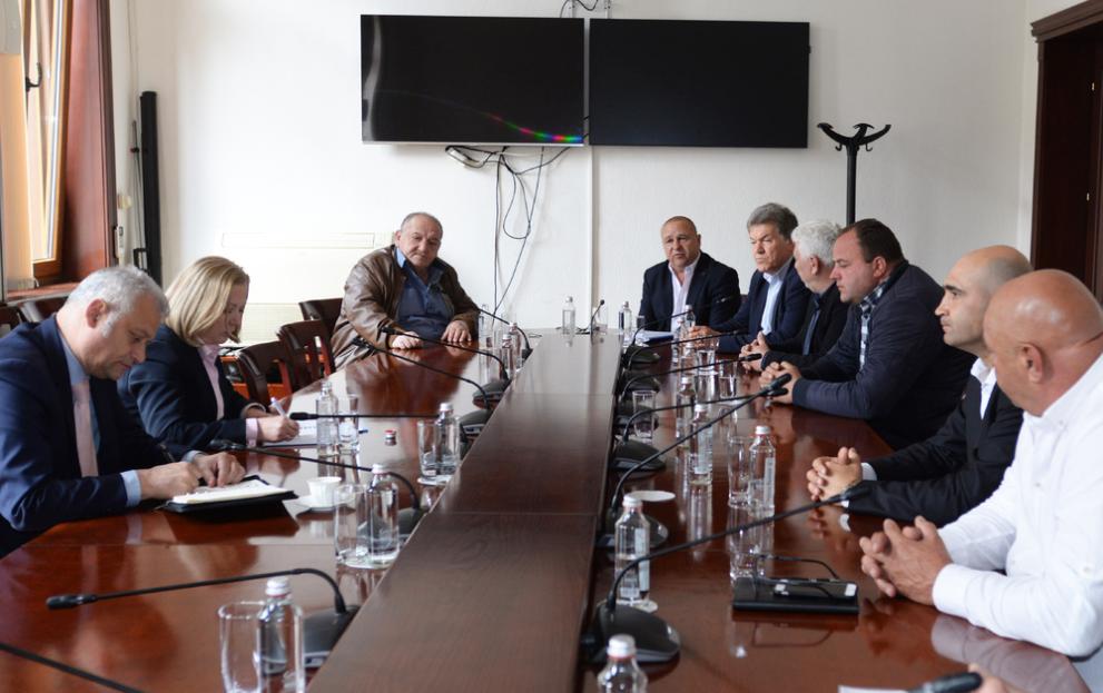 Министърът на правосъдието Надежда Йорданова се срещна с членовете на