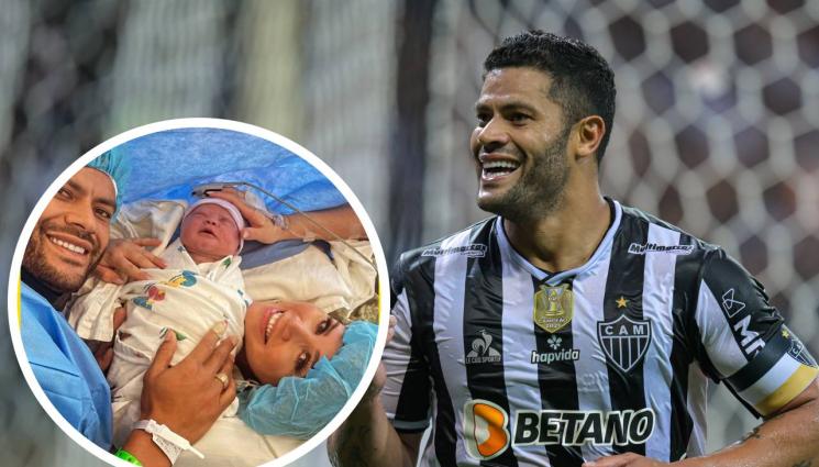 Хълк - Племенницата дари Хълк с дъщеря. Заради раждането бразилският национал не игра за Атлетико Минейро