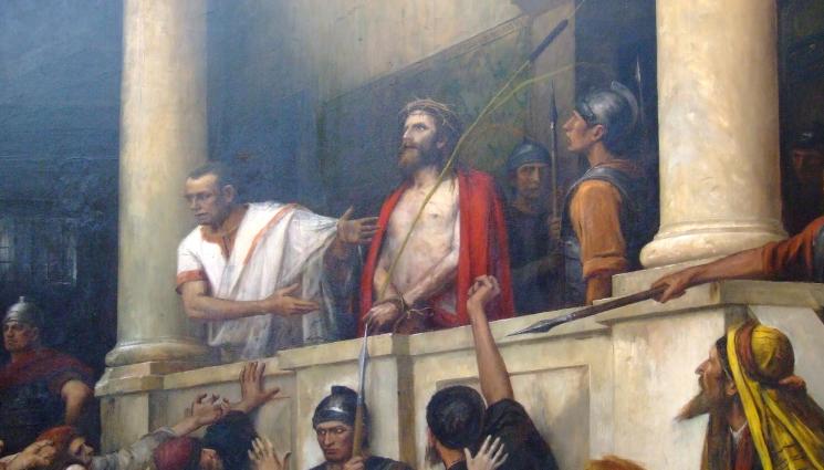 христос - ВЯРА: Пилат не вярвал, че  Христос е враг на Рим