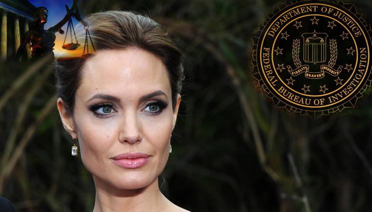 Джоли - ЗАРАДИ ПОБОЙ: Анджелина Джоли вкарва ФБР в битката с Брад Пит