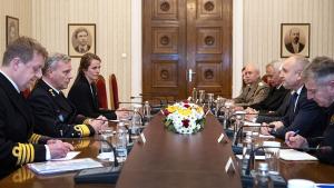 Президентът Румен Радев и премиерът Кирил Петков проведоха срещи с председателя