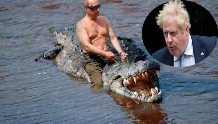 a - ПРИСМЕХ ОТ ЛОНДОН! Борис Джонсън: Путин е крокодил