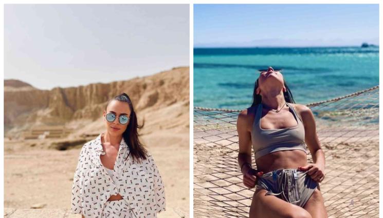 Маги - СЛАДЪК ЖИВОТ: Джанаварова  в топформа  в Египет (СНИМКА)