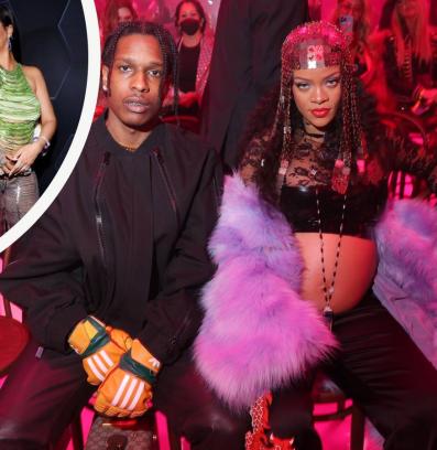 риана роки гадже бременна