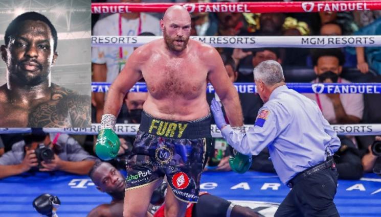 Фюри - Ето какво направи Тайсън Фюри на Дилиън Уайт пред 94 000 на стадион 
