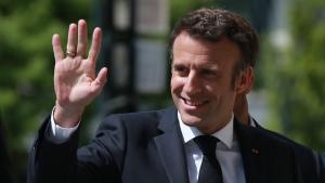 Република напред Центристката партия на френския президент Еманюел Макрон може