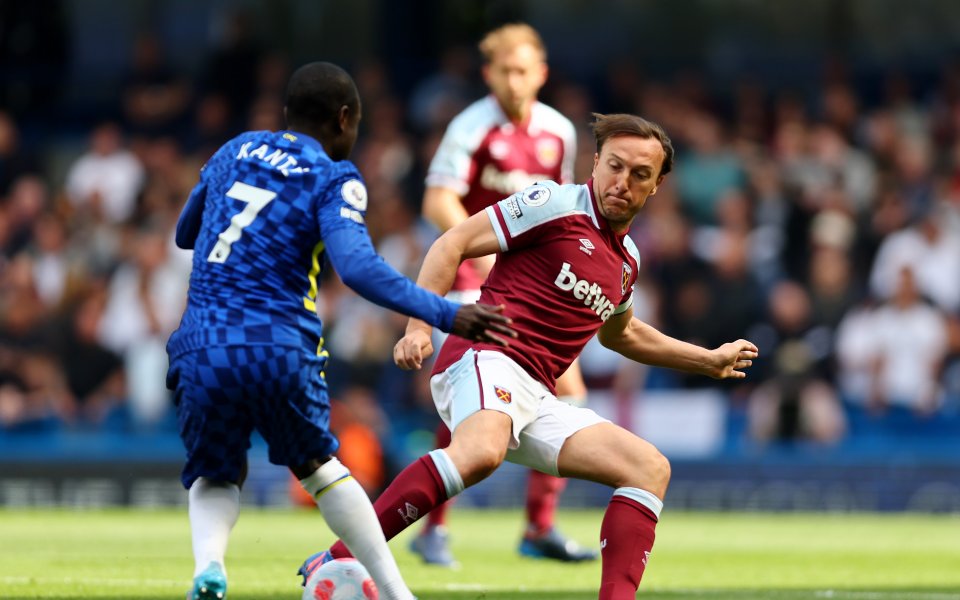 Челси и Уест Хем играят при резултат 0:0 на "Стамфорд