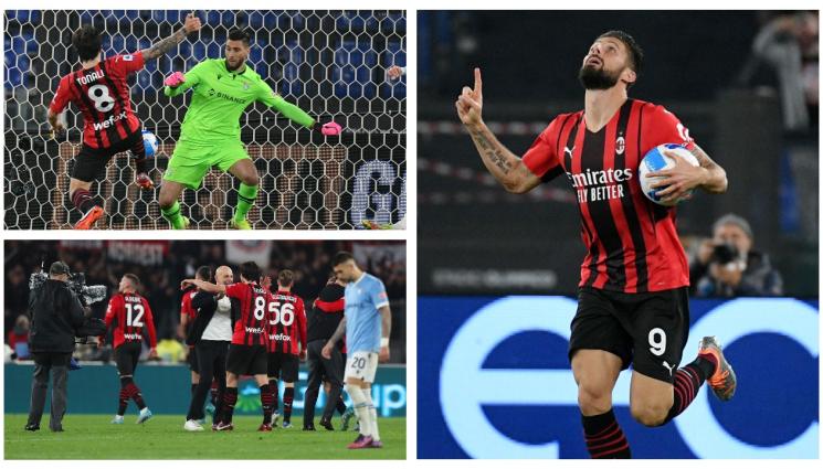 Милан - С победен гол в последната минута Милан си върна върха в класирането на Серия А