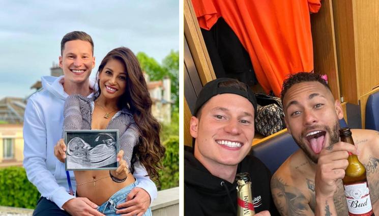 Юлиан Дракслер - След титлата с ПСЖ Юлиан Дракслер обяви, че очаква бебе