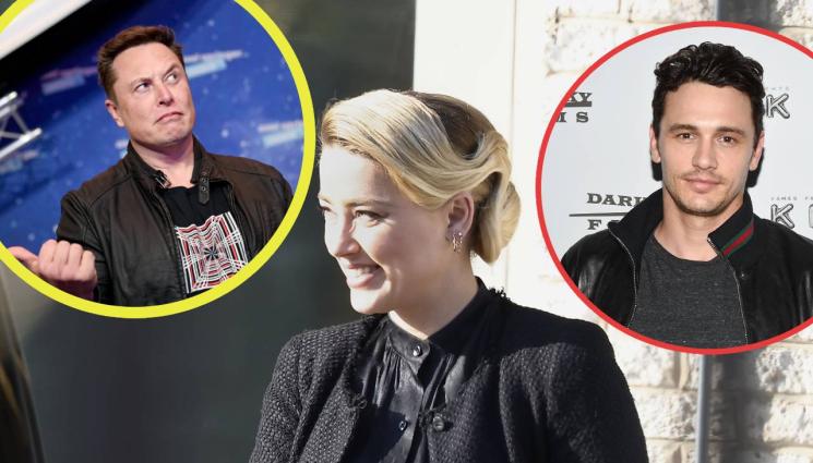 Амбър Хърд - Хърд удари на камък: Мъск и Франко отказват да заклеймят Джони Деп като насилник (СНИМКИ)