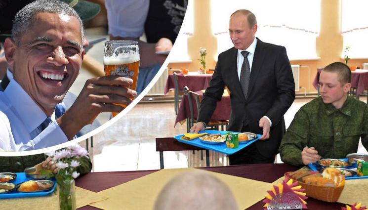 путин барак обама световни лидери - ТАЙНИ ОТ КУХНЯТА: Какво обичат да похапват световните лидери?