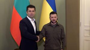 Президентът на Украйна Володимир Зеленски благодари на България за готовността да