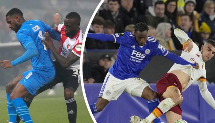 Лига на конференциите - Лестър удържа Рома, Фейенорд дръпна на Марсилия в Лигата на конференциите