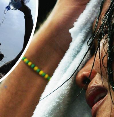 жега пот горещо