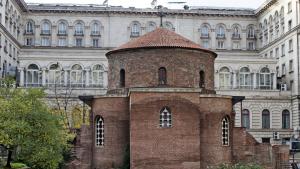 Църквата ротонда Св Георги която се намира в центъра на