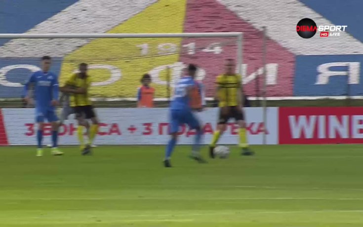 Левски - Ботев Пловдив 2:0 /първо полувреме/