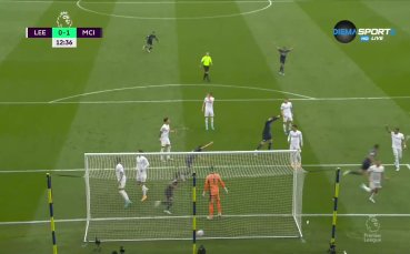 Родри даде преднина на Манчестър Сити срещу Лийдс