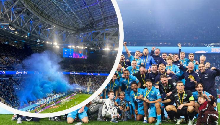 Зенит - Зенит е номер 1 в Русия за четвърти пореден път, Ивелин Попов бележи при погром за Сочи