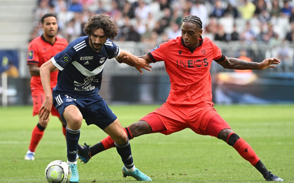 Ница постигна трудна победа с 1:0 като гост над Бордо.