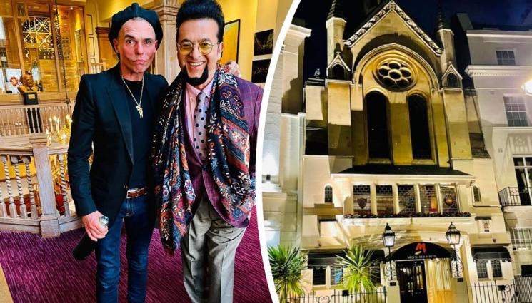 а - СВЕТСКО ХАПВАНЕ: Евгени Минчев обядва с фризьора на принц Хари