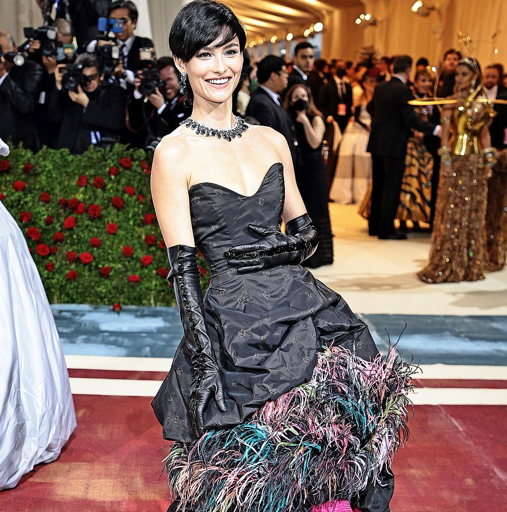 Традиционното дефиле преди гала вечерта на музея "Метрополитън"