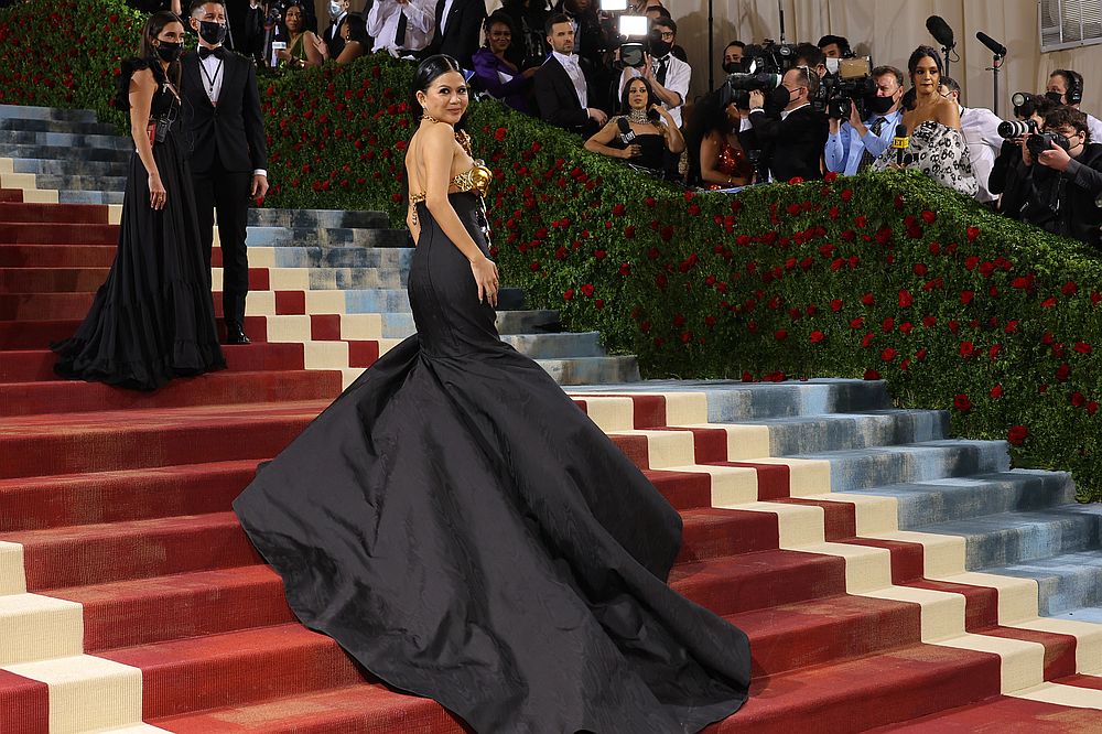 Традиционното дефиле преди гала вечерта на музея "Метрополитън"