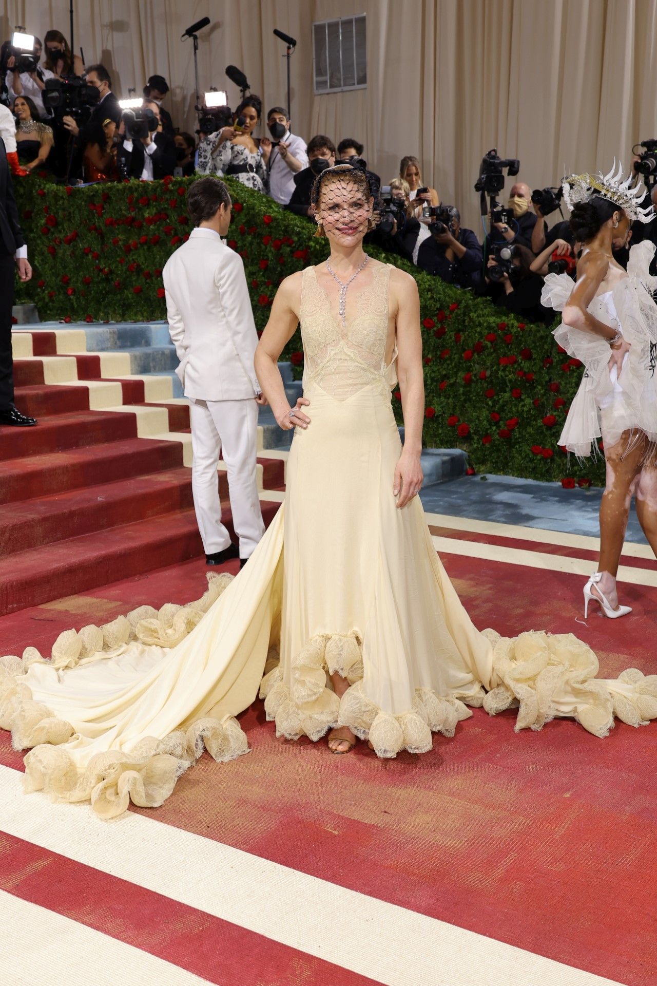 Традиционното дефиле преди гала вечерта на музея "Метрополитън"