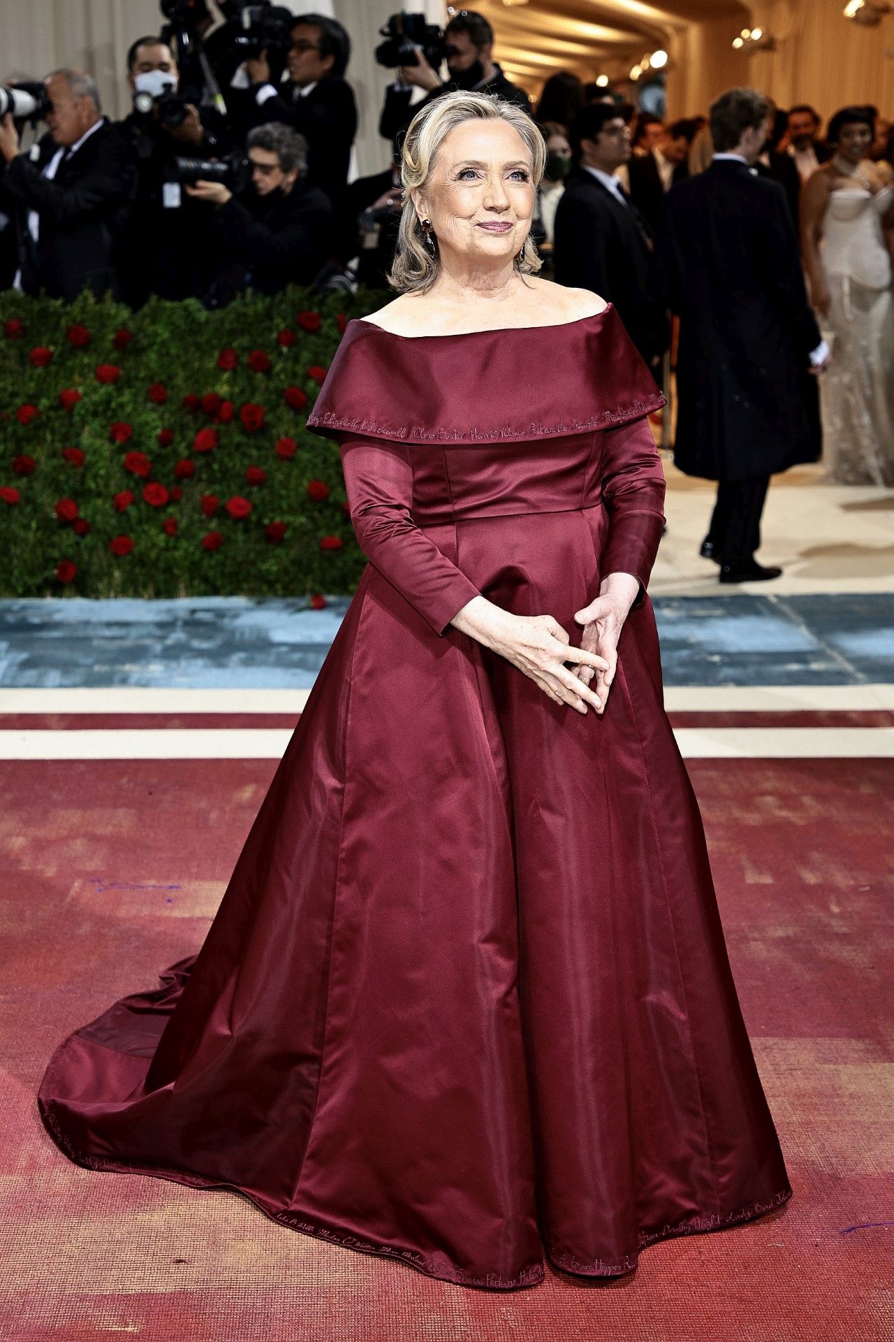 Традиционното дефиле преди гала вечерта на музея "Метрополитън"