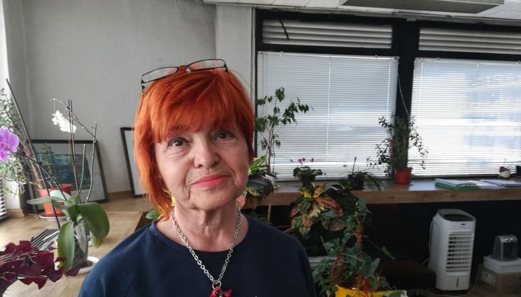 Националният секретар на КНСБ Ася Гонева - Националният секретар на КНСБ Ася Гонева пред