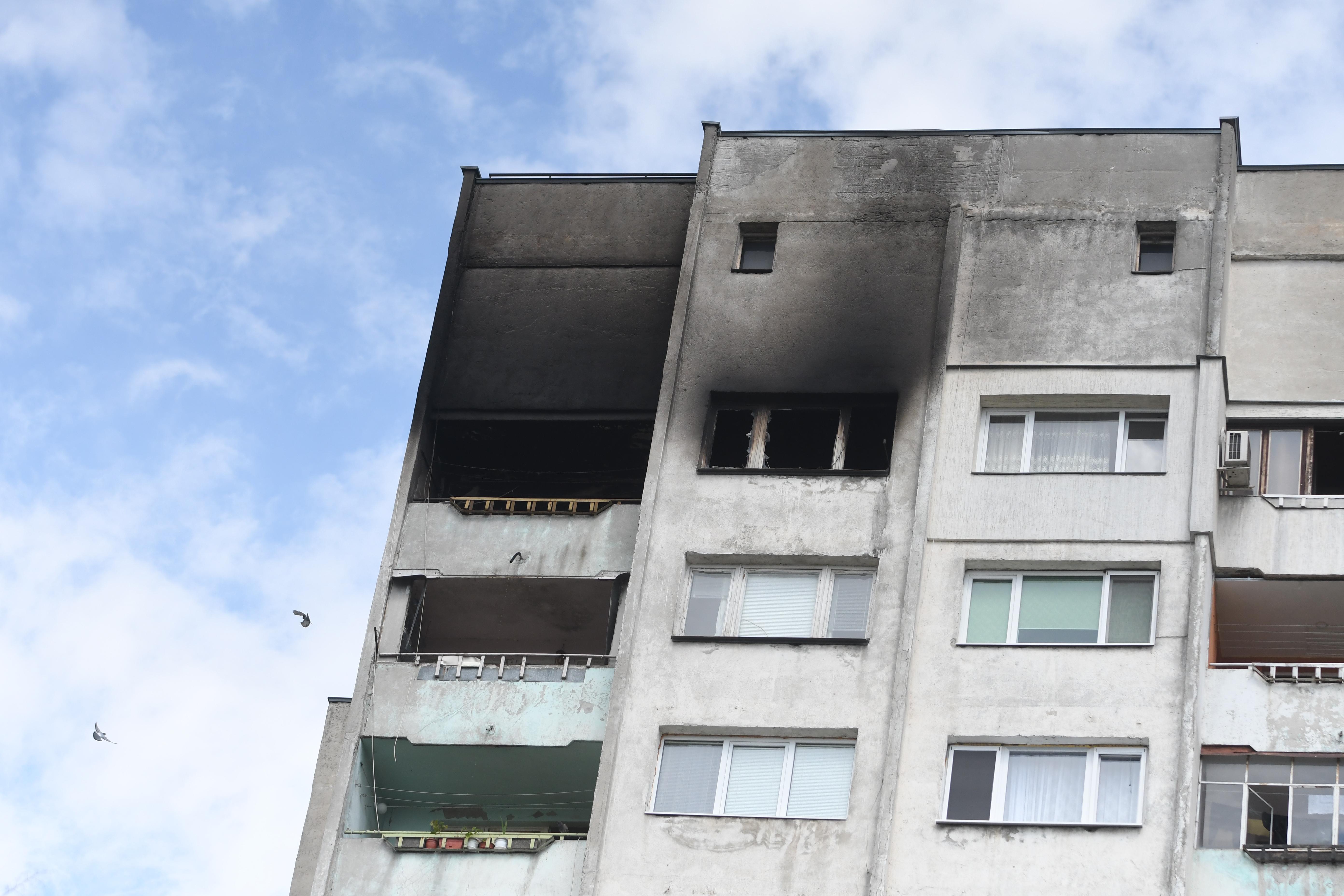 пожар Левски В