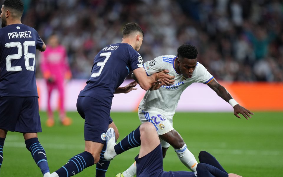 Реал Мадрид и Манчестър Сити играят при резултат 0:0 в