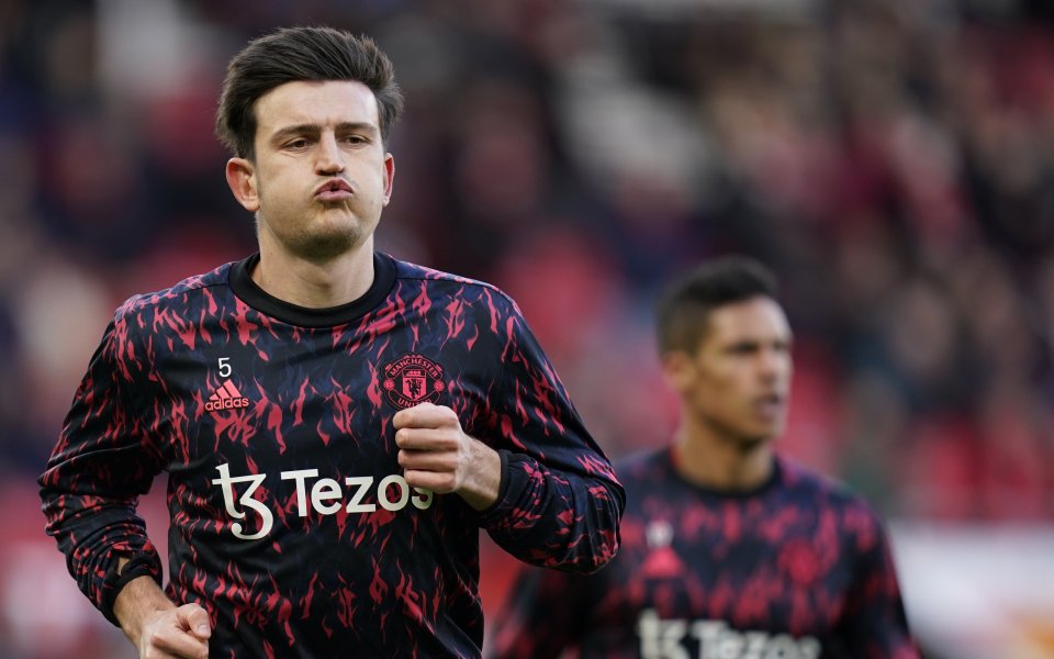 Капитанът на Манчестър Юнайтед Хари Магуайър е подновил тренировки с