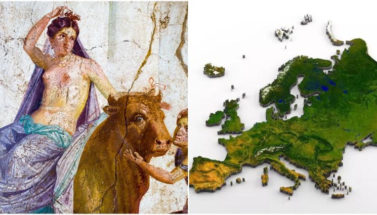 Европа - Европа кръстена на красива тракийка