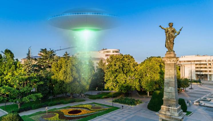 нло - Германски студенти у нас: Разследват голямото чакане на  НЛО в Щръклево