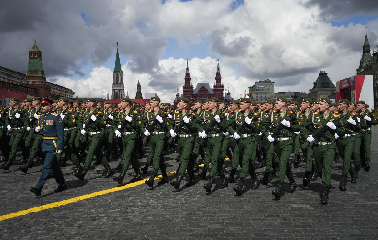 <p>Парад на победата в Москва</p>