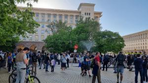 Граждани се събраха на шествие в София наречено Поход срещу