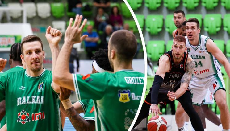 баскетбол - Балкан елиминира Академик Пловдив и се класира за полуфиналите в НБЛ, там среща Левски