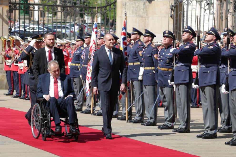 Продължава официалното посещение на държавния глава Румен Радев в Чехия