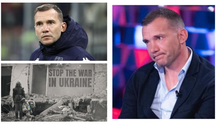 Шевченко Украйна - Футболната легенда на Украйна Андрий Шевченко едва не загинал под руския обстрел