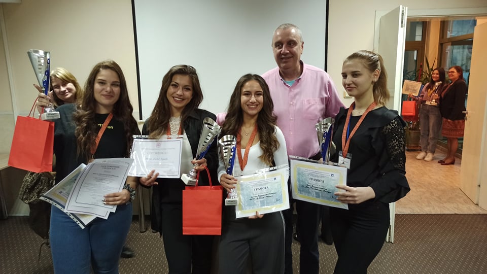 Ивета Иванова и нейният преподавател Анатоли