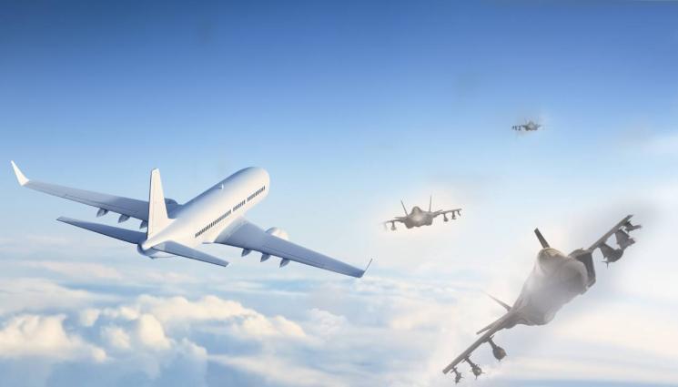 самолет - ЕКШЪН В НЕБЕТО: Изтребителите ни съпроводиха самолет след сигнал за бомба