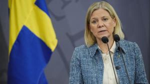 Министър председателят на Швеция Магдалена Андершон заяви пред парламента на страната