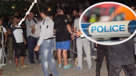 бой полиция