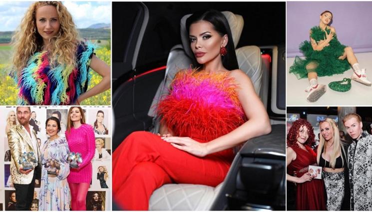 a - ТелеГаф: Преслава облечена в чердже, Деси Добрева навлече дъгата